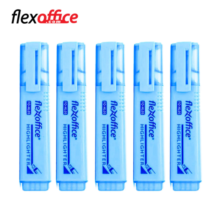 highlighter-flexoffice-blue