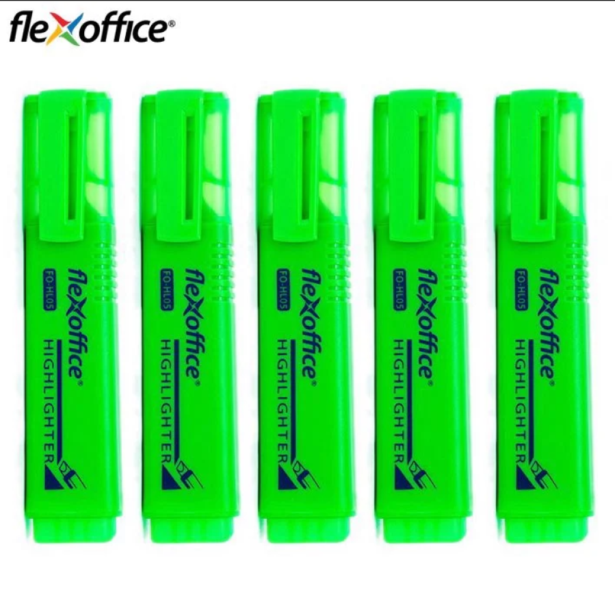 highlighter-flexoffice-green