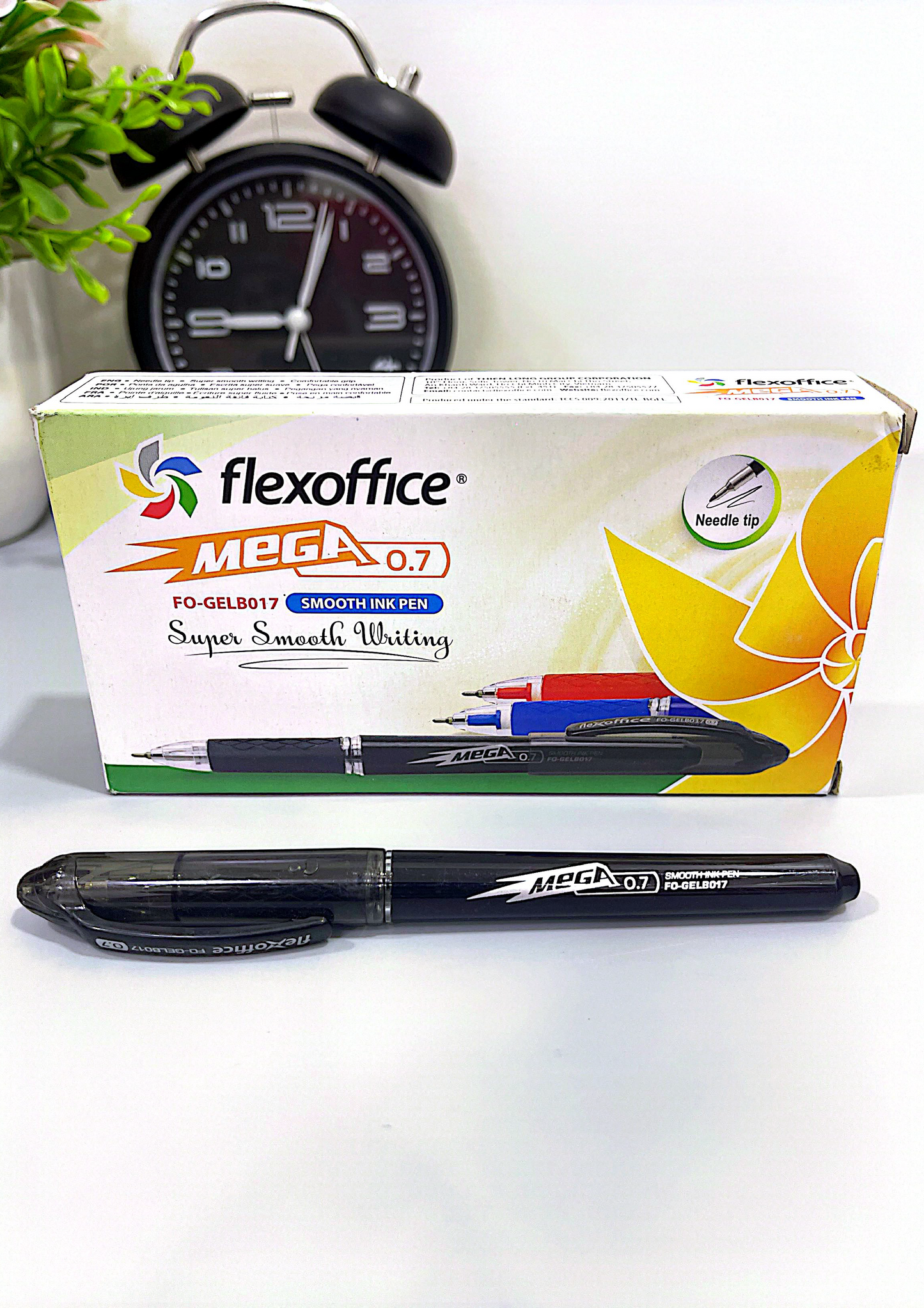 ប៊ិក Flexoffice Mega Box 12 pcs