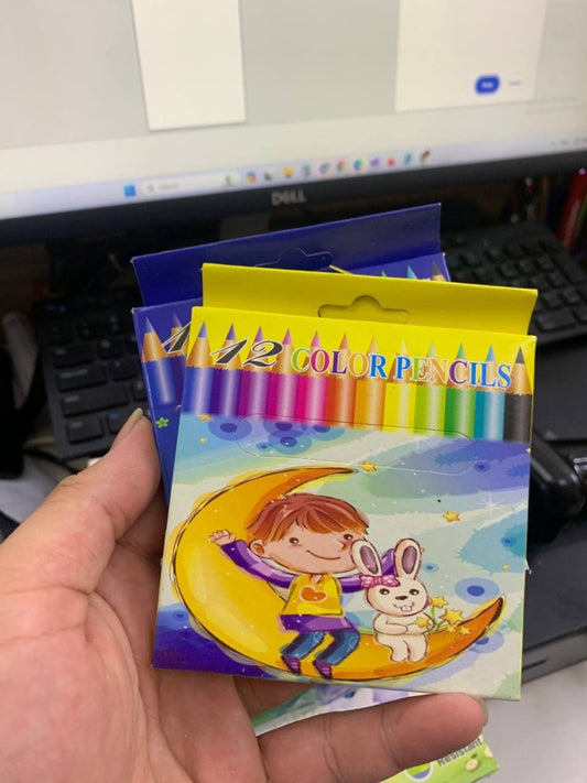 គូល័រ-១២ពណ៌12-color-penils