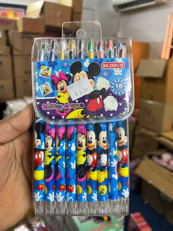 កូល័រឈើ-១៨ពណ៌-2501-18