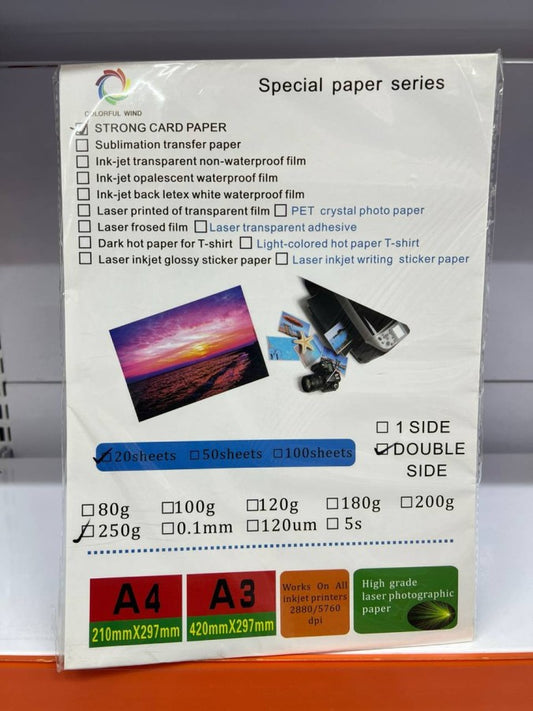 ក្រដាសស្វិតរលោងសងខាង-a4-250g