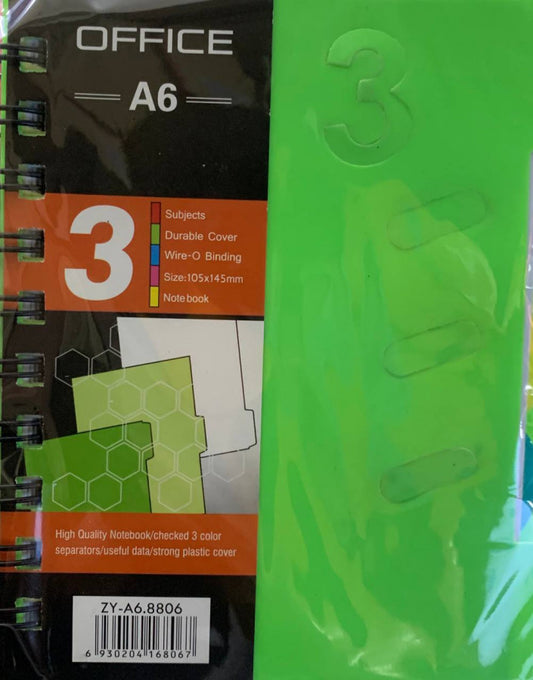 សៀវភៅកង-a6-8806-zy-a6221