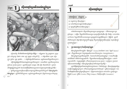 សៀវភៅពុម្ព ជីវវិទ្យា ថ្នាក់ទី១២