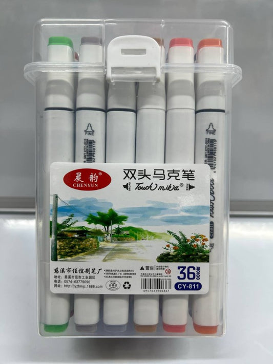 color-ហ្វឺតប្រអប់ជ្រុង-36ពណ៌-cy-811