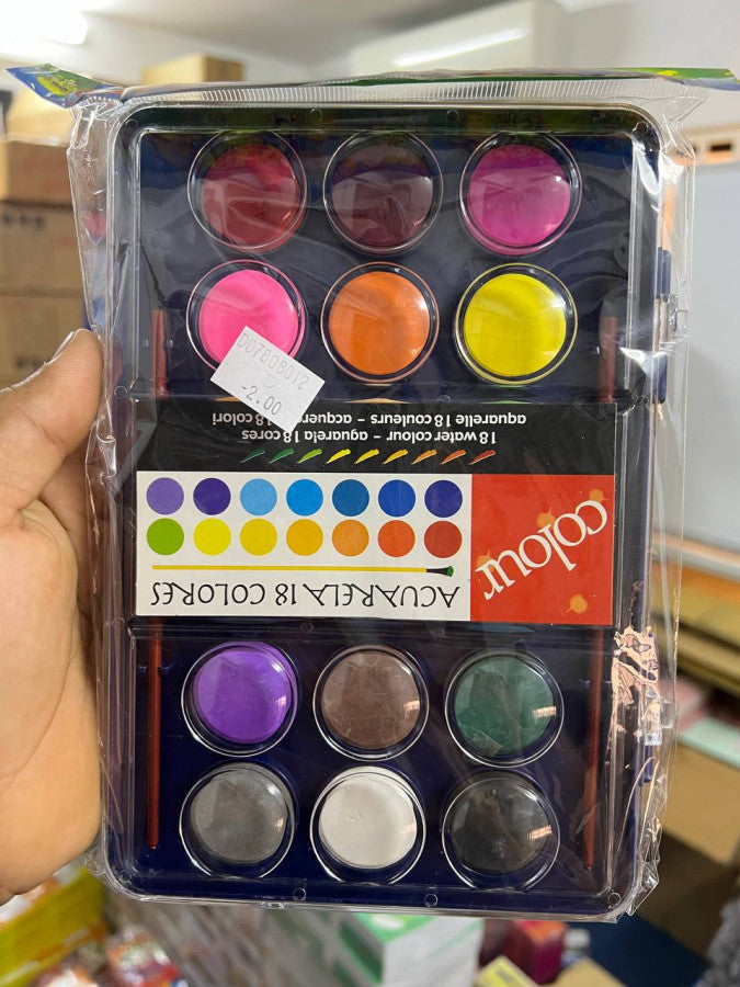 កូល័របន្ទះរង្វង់-១៨ពណ៌
