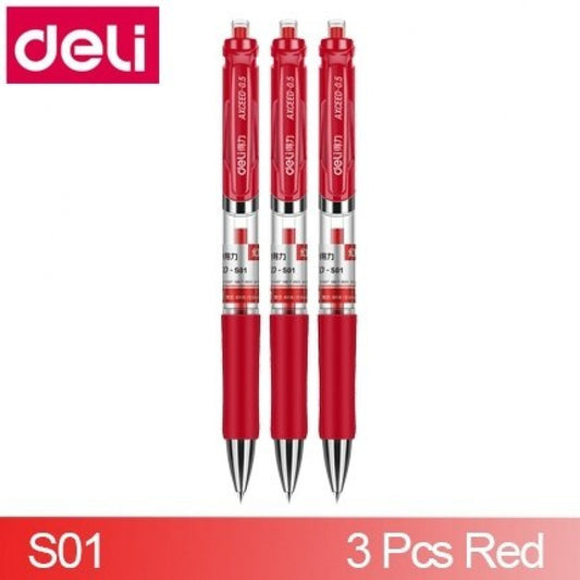 ប៊ិក-deli-s01_red-black