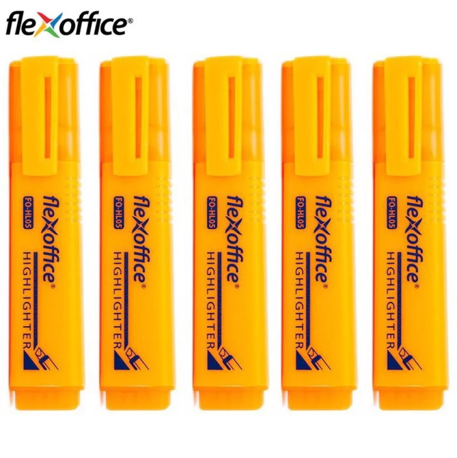 highlighter-flexoffice-orange