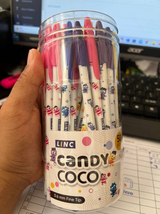 ប៊ិក-linc-candy-coco-blue