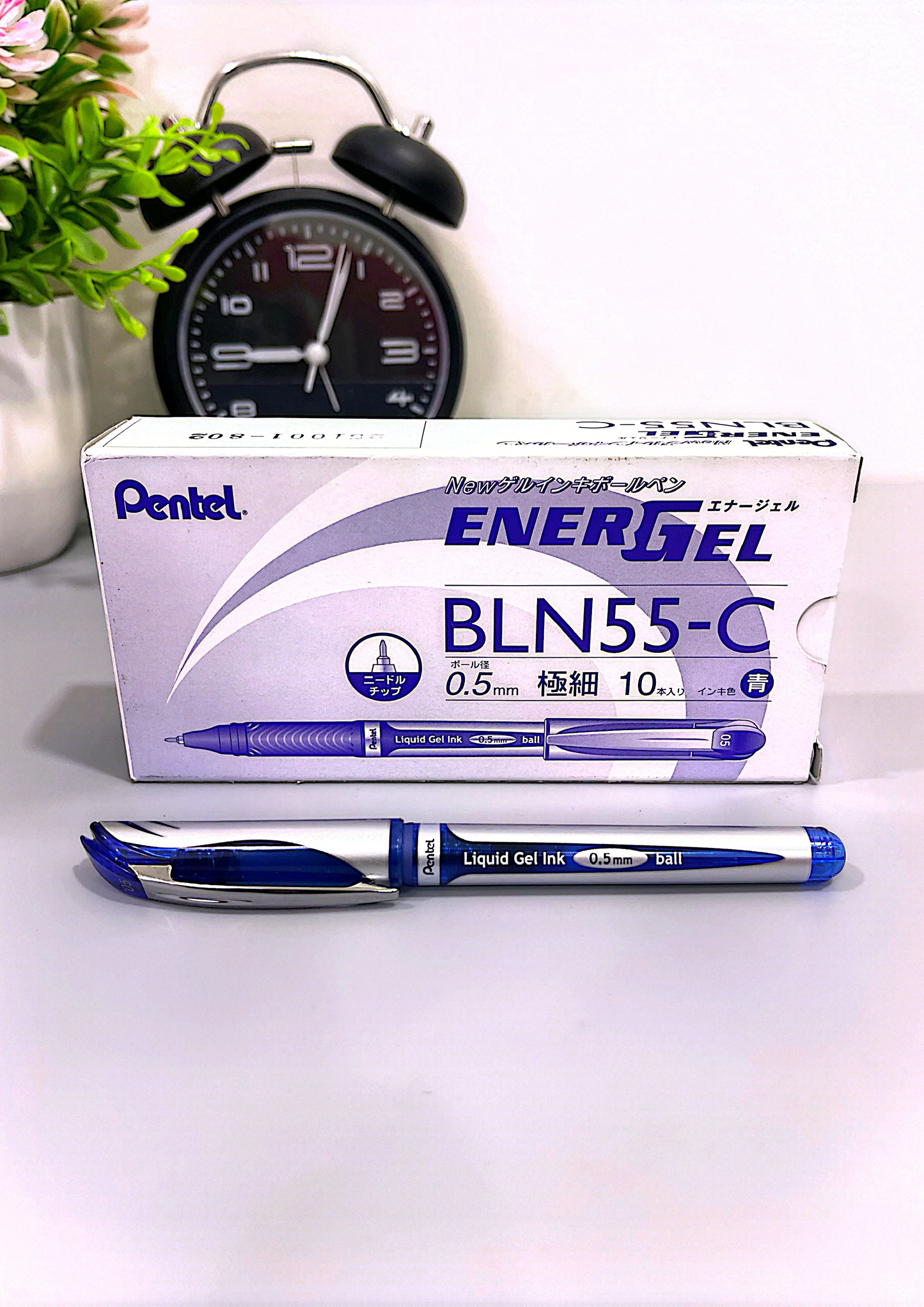 ប៊ិក Pentel Energel Box 10 pcs