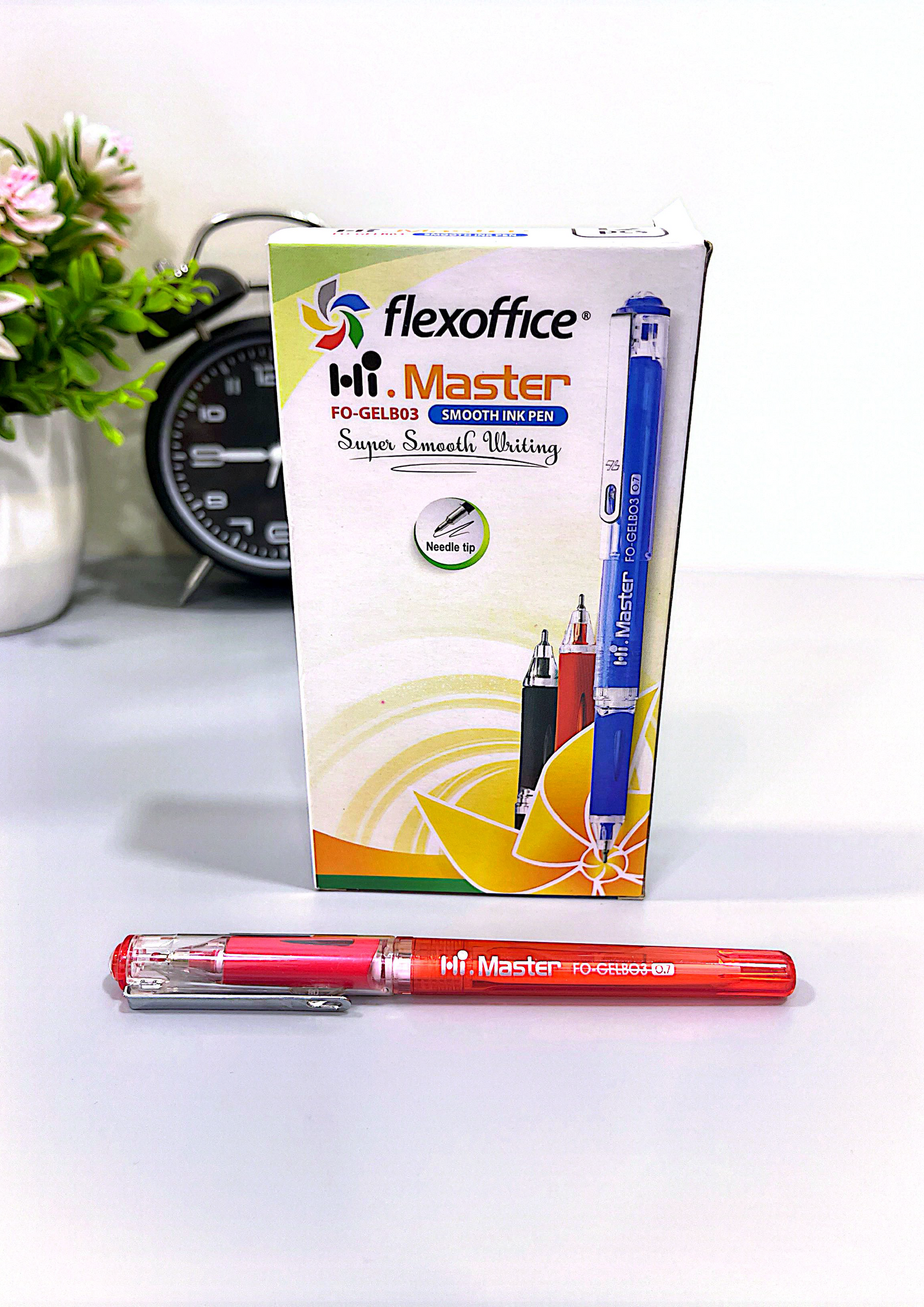 ប៊ិក Flexoffice HI.Master Box 12 pcs