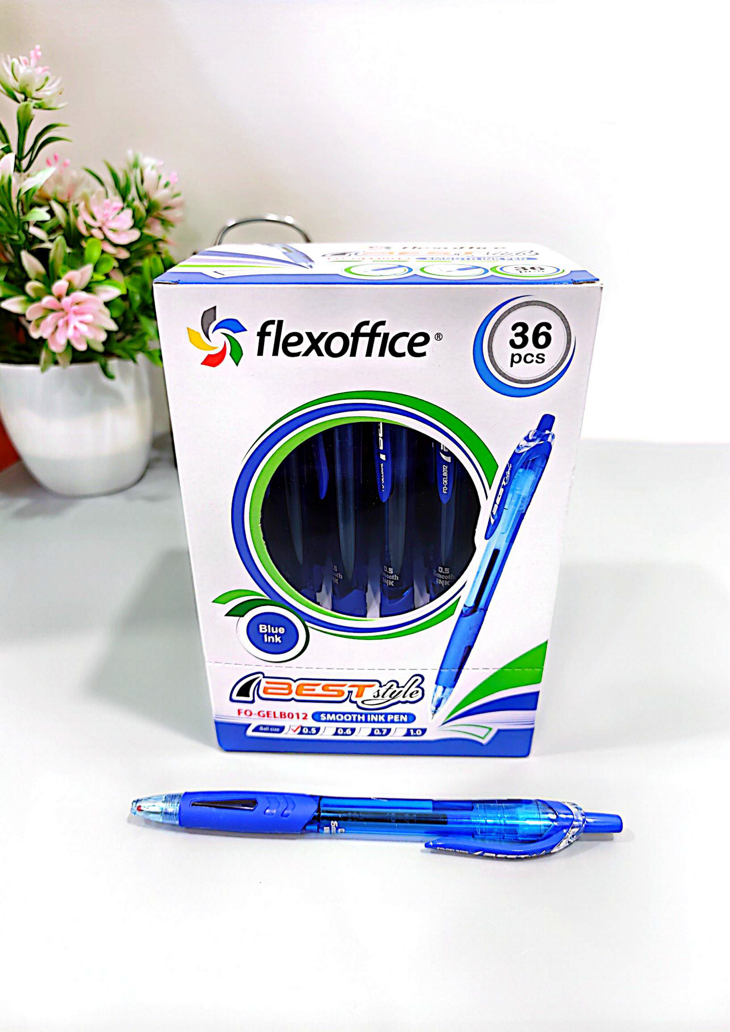 ប៊ិក Flexoffice best style Box 36 pcs