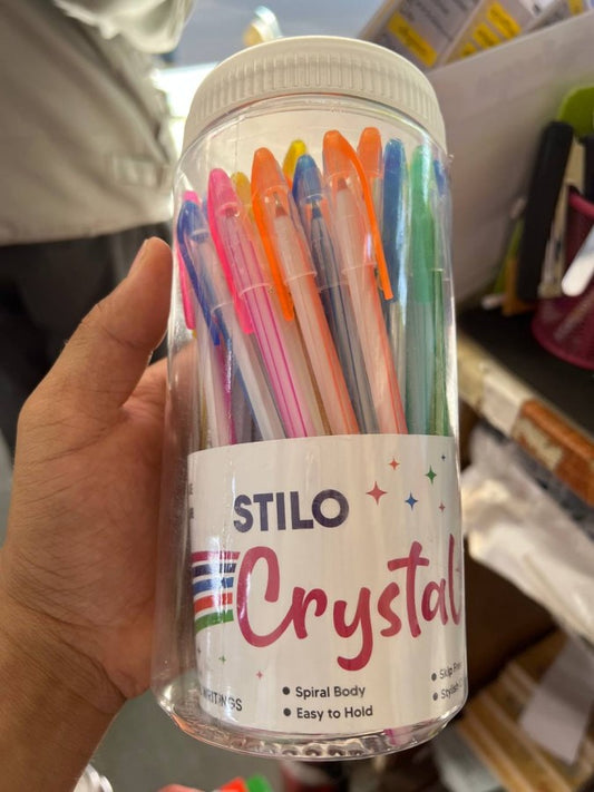 ប៊ិក-stilo-crystal-blue