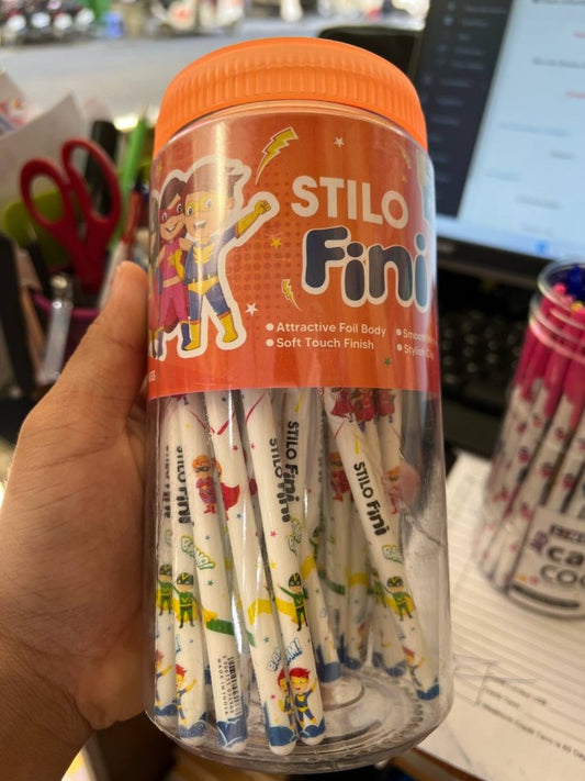 ប៊ិក-stilo-fini-blue